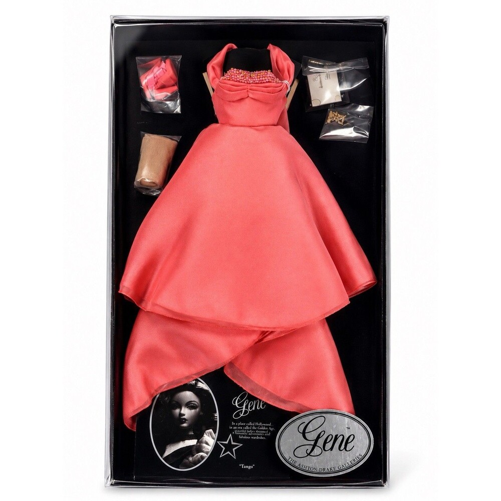 Ashton-Drake Gene Marshall TANGO Fashion Outfit #93545 NRFB Pink Dress